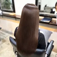 【憧れの美髪コース👑乾燥が気になる方に🌟】髪質改善カラー＋潤艶トリートメント