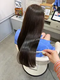 髪質改善カラー+S/B(ツヤ髪カラーとシャンプーブロー)