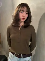 ⭐︎根本が伸びてきた方へ｜カット×リタッチカラー