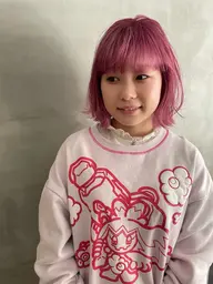 ✂︎【2回目以降】ハイトーンの色味補充+2stepトリートメント(来店から30日以内の方)