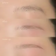 アイブロウwaxスタイリング🤍