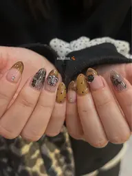 【🍁10月限定】持ち込みデザイン2本​〜​🪻🦢(🖐🏻オフあり) パラジェル⟡.*