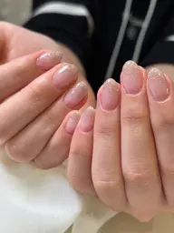 【無料モデル】グラデーションネイル/ フィルイン