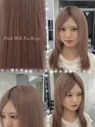 🫧透明感カラー🫧➕👧🏼髪質改善ケアトリートメント付き🎀