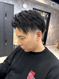 ✨【minimo特別価格】✨メンズ限定似合わせデザインカット+アイブロウ+ヘアセット✨ 韓国/ウルフ/レイヤー