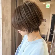 ブリーチなし🌟白髪ぼかしカラー➕ボタニカル1stepトリートメント🌿