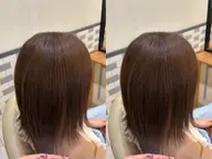 🩵【顎下】ミディアムカット+ワンカラー+髪質改善トリートメント🩵(ミディアム〜ロングの方限定)