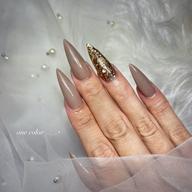 【オフなし】アクリルスカルプ✨ワンカラーorラメグラデーション