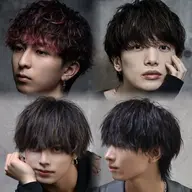 【🌙17時以降限定🌙】メンズカット➕選べるパーマ[メンズパーマ/ウルフカット/渋谷/ミニモ学割/シャドウ/韓国ヘア]