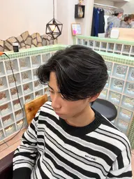 ✨再来の方はこちらよりご予約ください✨メンズカット+ニュアンスパーマ(フェザーパーマ可)