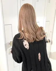 🌟かわいい透明感カラー+メンテナンスカット+髪質改善トリートメント☁️