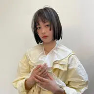 【 ボブカット限定 】切りっぱなしボブスタイル
