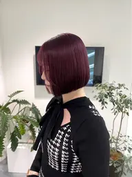 【フルコース】カット+ダブルカラー+3STEPダメージケアトリートメント
