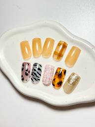 【ご新規様】ワンカラー＋2本アート💅✧‧˚（アートは、サンプルよりお選びください🎨✨）