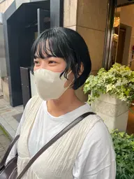 🌊【ボブ限定】似合わせカット+ふんわりパーマ✨