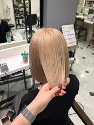 【ブリーチ+ワンカラー】垢抜けハイトーンカラー❕🎀ミルクティーにされたい方限定♡