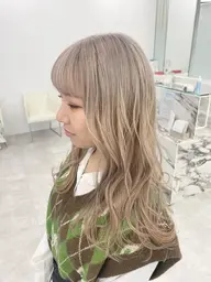 ケアブリーチでダメージカット!✨ブリーチ2回 & カラー & トリートメント✨(トリプルカラー)