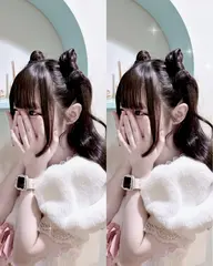 【推し活やイベント前に💕】『ハート・リボン・猫耳』ヘアセット/ヘアメ/ヘアアレンジ