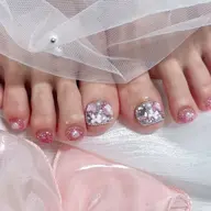 🎀フットオフなしガーリー、ワンホン韓国ネイルちゅるん60分やり放題🎀💭