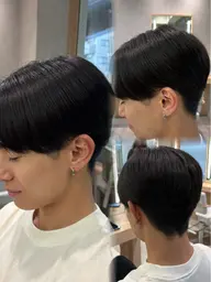 【メンズ/ナチュラル向け🌙】カット➕縮毛矯正➕プレトリートメント 180分
