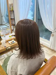 【新規さま限定🍀】 透明感ワンカラー+トリートメント