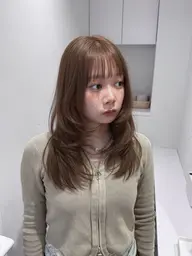 【人気No.1⚡️】透明感ワンカラー+5 step treatment🍀‪🫧