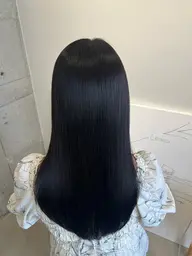 ストレート続けている方にオススメ✨カット+ストレートリタッチ+髪質改善トリートメント🍎