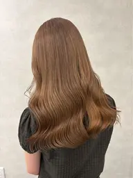 【垢抜けハイトーン】1ケアブリーチ透明感カラー+高保湿トリートメント