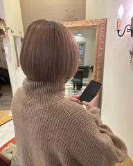 似合わせカット+ケアダブルカラー+トリートメント