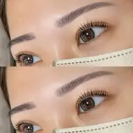 眉毛Wax×まつ毛パーマ(パリジェンヌ)