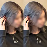 カットモデル🩵🪽『中顔面短縮❣️肩下ミディアムレイヤー🌙*ﾟ』➕1SPトリートメント✨