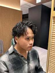 メンズカット+シャンプー+セット(※アピールポイントに書いてある注意事項と補足説明の確認の上ご予約お願い致します🙇)