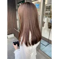 【夏のパサつき・広がりに】うるおいまとまり髪へ|カット+水素トリートメント ¥14,300