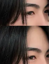 【メンズアイブロウWAX脱毛】