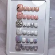 【夏に向けて👒🌻】フット👣定額デザイン✨フットバス付き🛁🫧