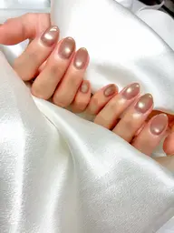 オフ+ケア+マグネットネイル♡*゜