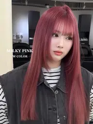 《ブリーチ有りダブルカラー》カット✂︎+ブリーチ+オンカラー ♥ ハイトーン/透明感カラー
