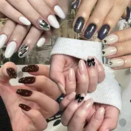ワンカラーネイル🩵(オフ有無同一)