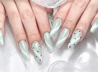 【7/3限定クーポン】 ハンド𐙚🖤4本ドット+ちゅるんマグネット⟡.·*.(オフ・ケア込)👗