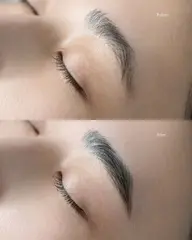 EYEBROW STYLING + PERM 間引き/鎮静ケア/メイクレクチャー付