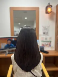 ロンググラデーションカットのみ シャンプーブロー込