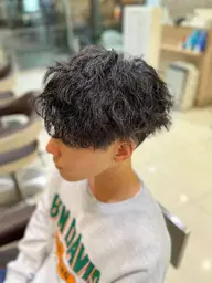 【メンズ限定】カット+パーマ🔹波巻き/ツイスパ/シャドウ/ニュアンス/フェザー《U24限定クーポン》