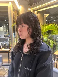 カット➕ロングパーマ🌀