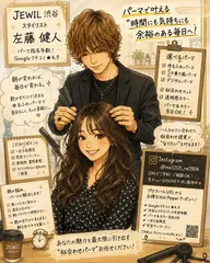 ミニモ限定‼️大人気👍韓国レイヤー＆ゆるふわパーマ＆トリートメント✂️渋谷人気サロン💇🏽パーマ指名90%🪮