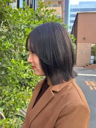 《人気No. 1☝🏻》カット✂️➕ワンカラー🎨➕髪質改善カシミヤ4ステップトリートメント🫧