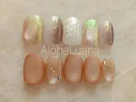 【Hand】オフあり持ち込みシンプルネイル60min(60分以内で可能なデザイン)