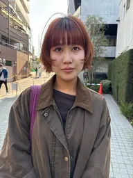 💡炭酸シャンプー付き💡似合わせカット＆炭酸ケア＆2stepトリートメント