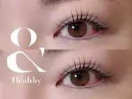 minimo限定価格✨まつ毛パーマ×エクステ100本✨【&healthy】