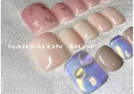 定額デザインフットネイル(オフなし)