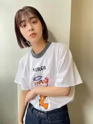 似合わせカット+うる艶ストレートパーマ+カラー+Aujuaトリートメント